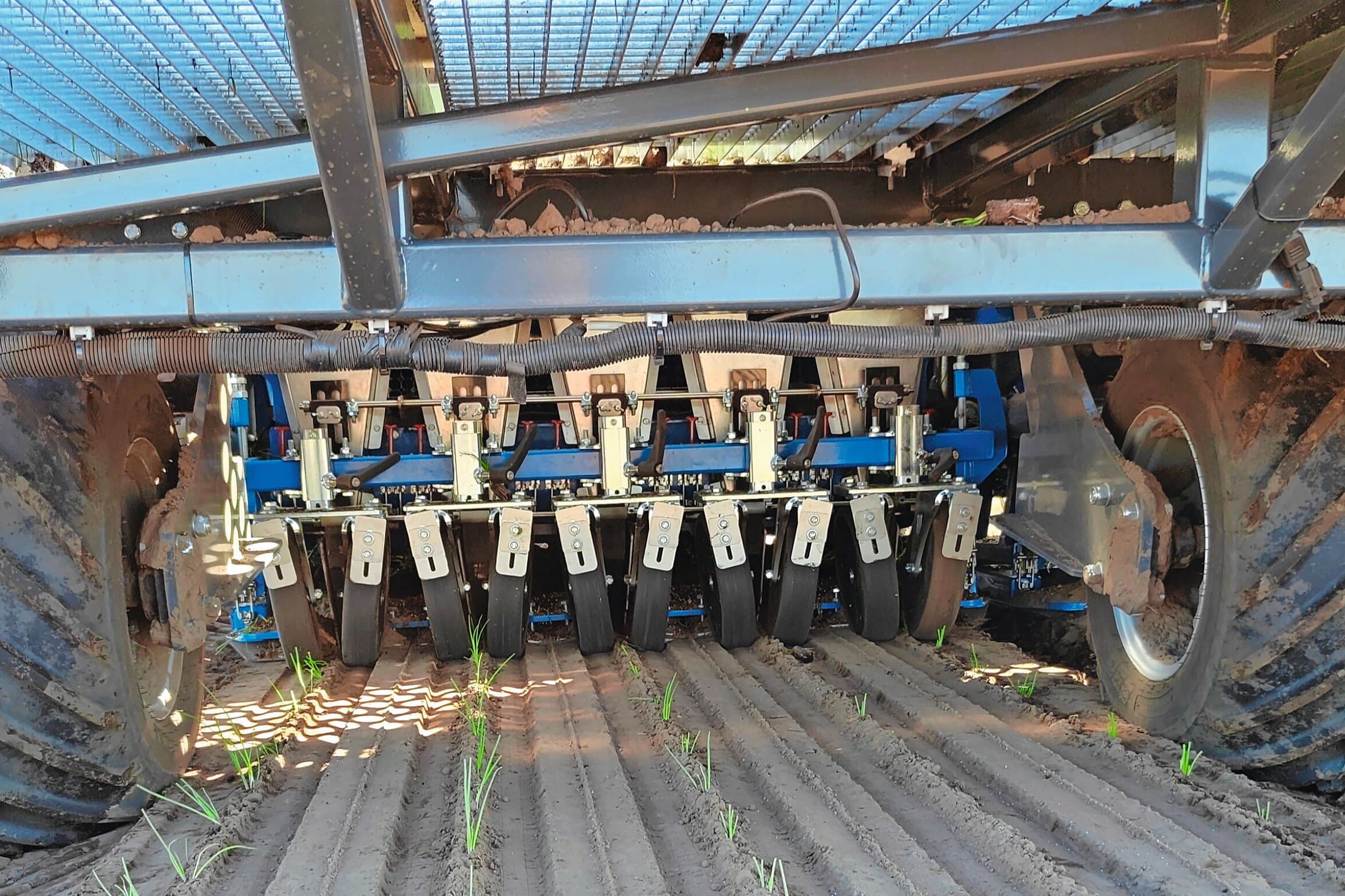 TTS autoplanter uienplanten